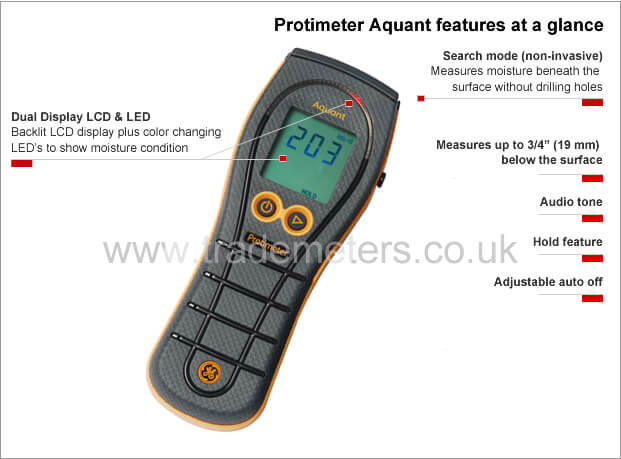 Protimeter Aquant - at a glance