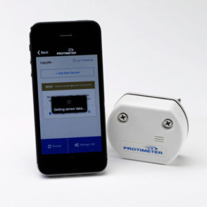 Protimeter BLE - Bluetooth transfer of sensor data